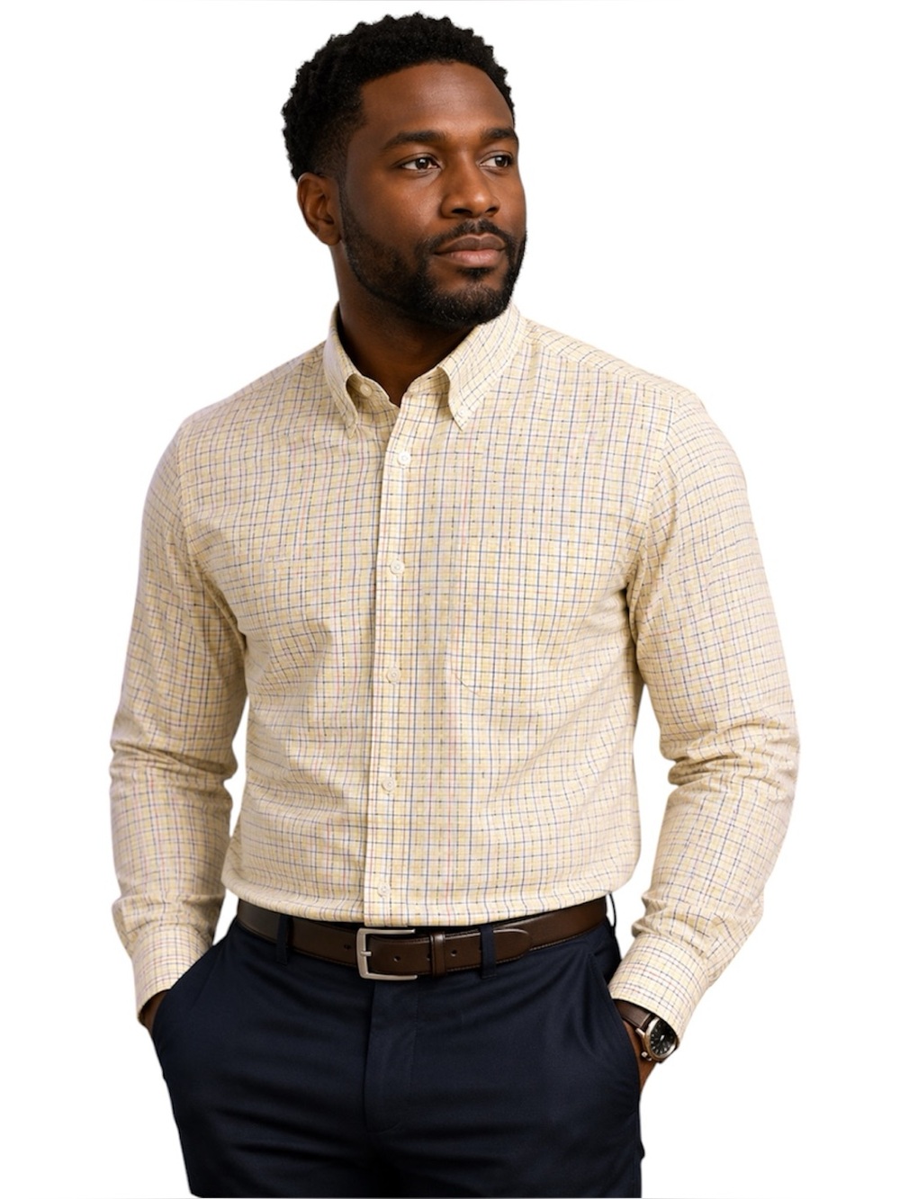Brooks Brothers Plaid Button-Up Shirt Men’s XL Office Corpcore Dadcore